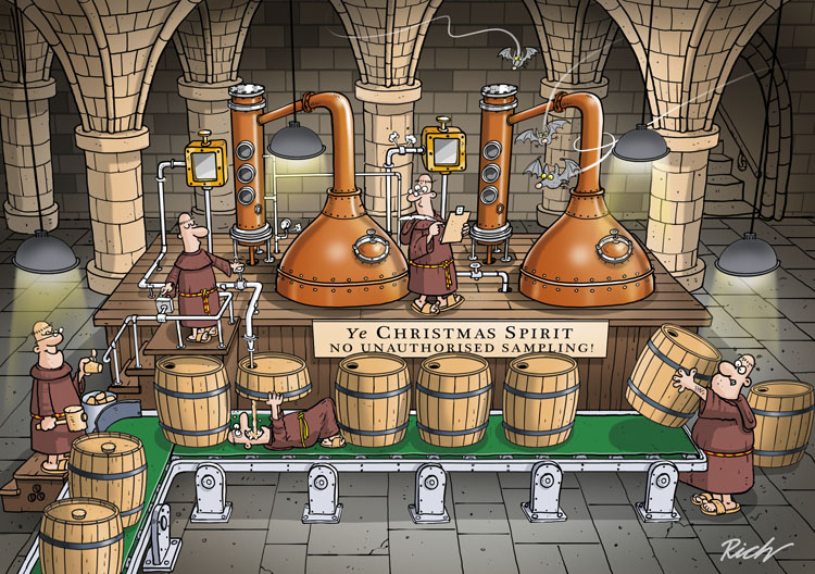 distilled monks